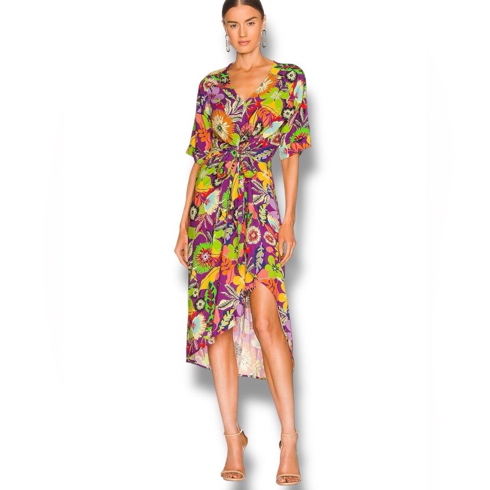 NWT Le Superbe Gypsy Muse Dress in Cherry Lotus Land Size 0 RARE